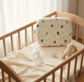 PAPATYA Baby Head Shaping Natrual Latex Pillow – Head Positioning Concave & Airhole Design
